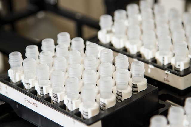 many vials for drug testing